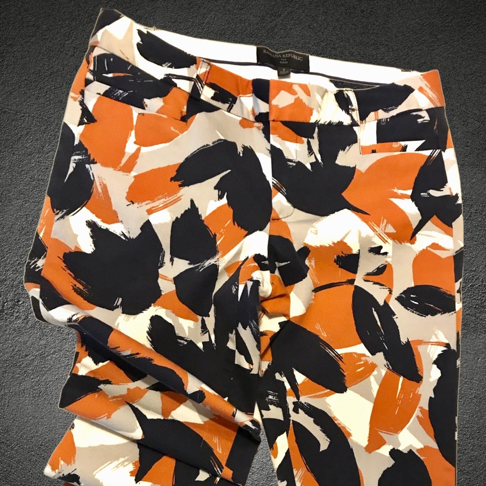 Banana Republic Brush Strokes Print